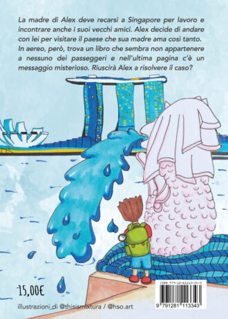 ALEX B. e il mistero del Merlion_retro